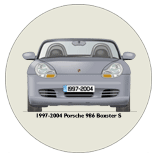 Porsche Boxster S 1997-2004 Coaster 4